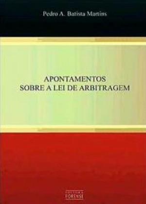 Apontamentos sobre a lei da arbitragem